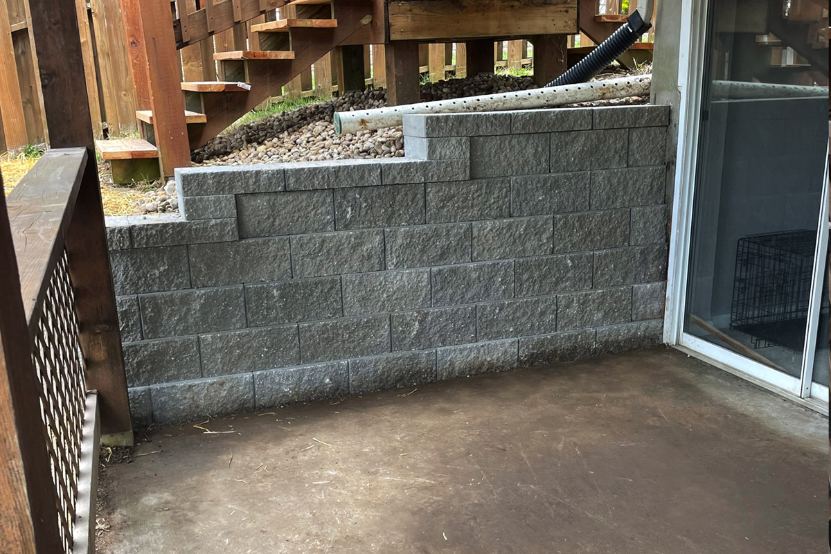 Retaining Wall Construction in St. Louis MO Area